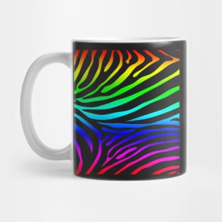 Rainbow Zebra Print Mug